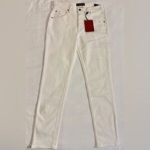 Vayder White Jeans Men's Size 30 Tapered Slim Stretch Denim Y2K NWT $385 MSRP